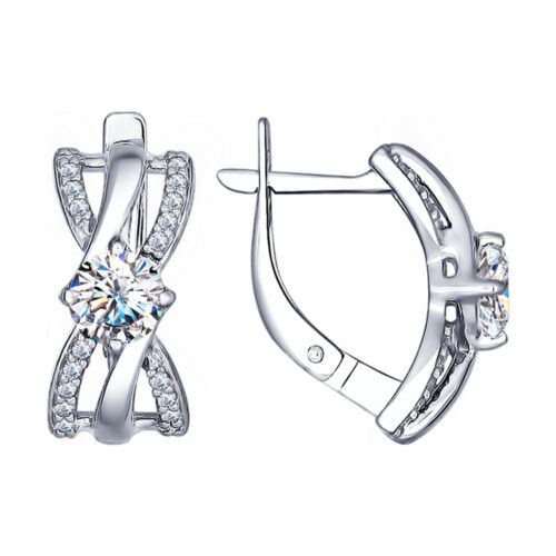 Серебро 925 Серьги Вес 3.22 Соколов