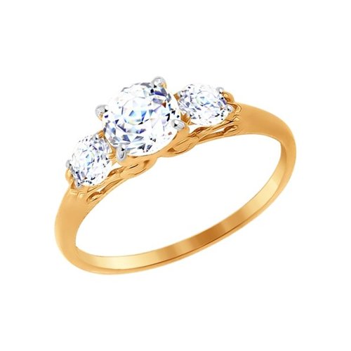 Кольцо Золото 585 Р.18 Вес:2.19 Соколов