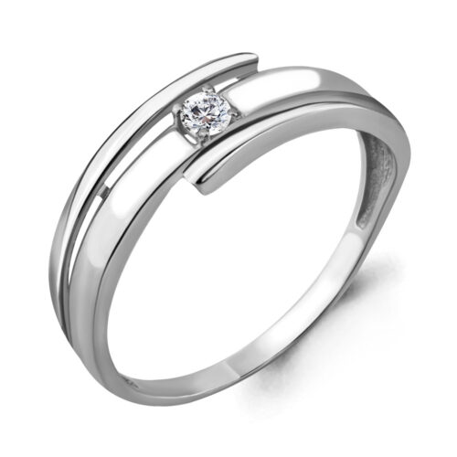 Серебро 925 Кольцо Р.17 Вес 1.46 AQUAMARINE