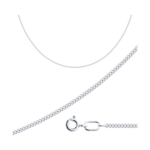 Серебро 925 Цепь Р.50 Вес 5.85 SOKOLOV