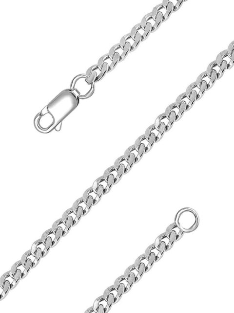 Серебро 925 Цепь Р.50 Вес 2.36 ADAMAHT