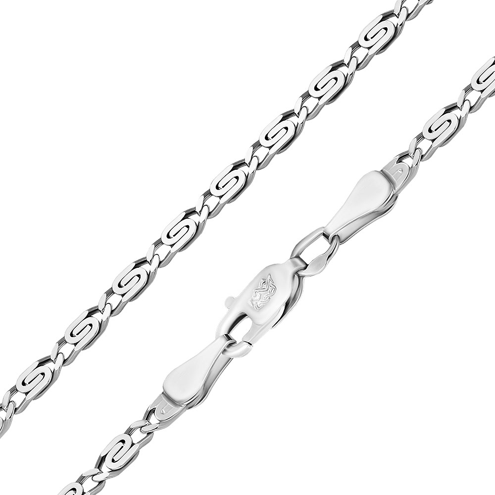 Серебро 925 Цепь Р.55 Вес 3.99 ADAMAHT