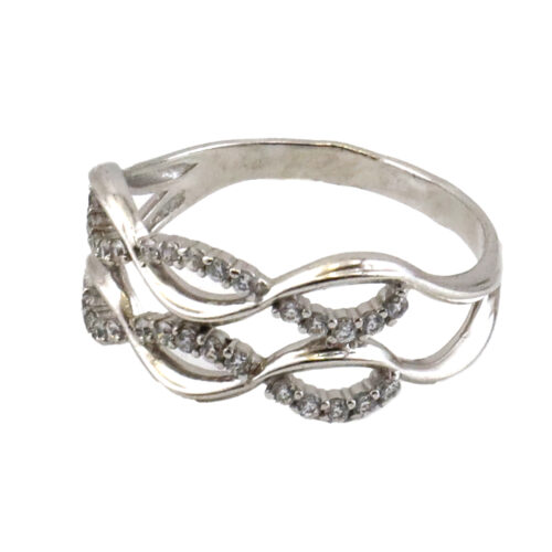 Серебро 925 Кольцо Р.18.5 Вес 2.19 АQUAMARINE