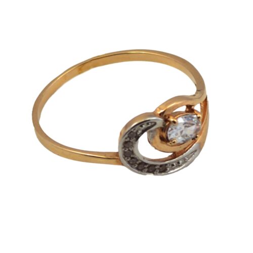 Золото 585 Кольцо Р.17 Вес 1.48 Атолл