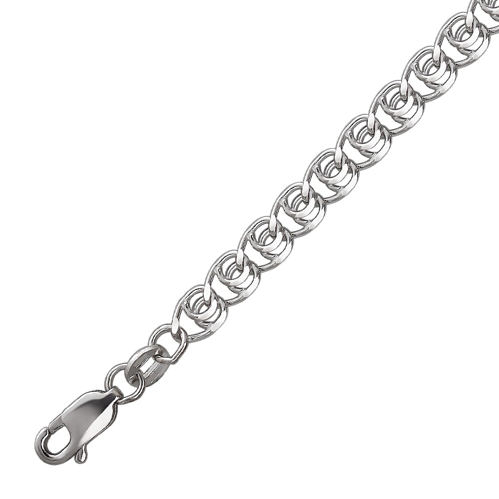Серебро 925 Браслет Р.18 Вес 1.37 ADAMAHT