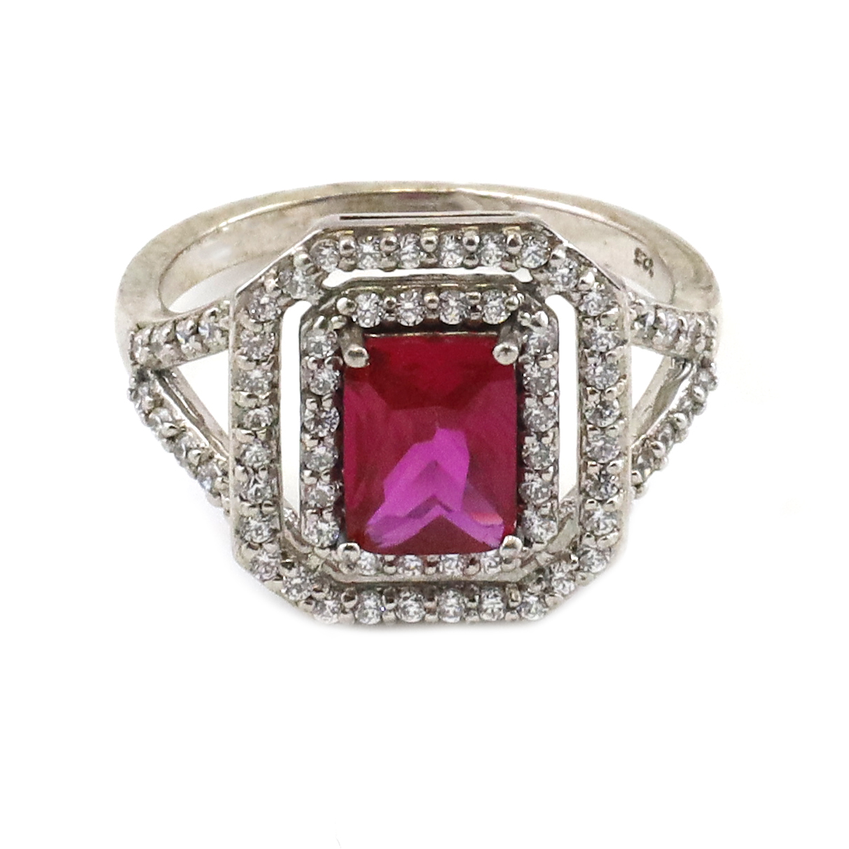 Серебро 925 Кольцо Р.18.5 Вес 4.60 Silver