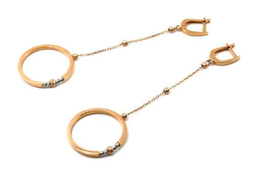 Золото 585 Серьги Вес 3.73 ATOLL