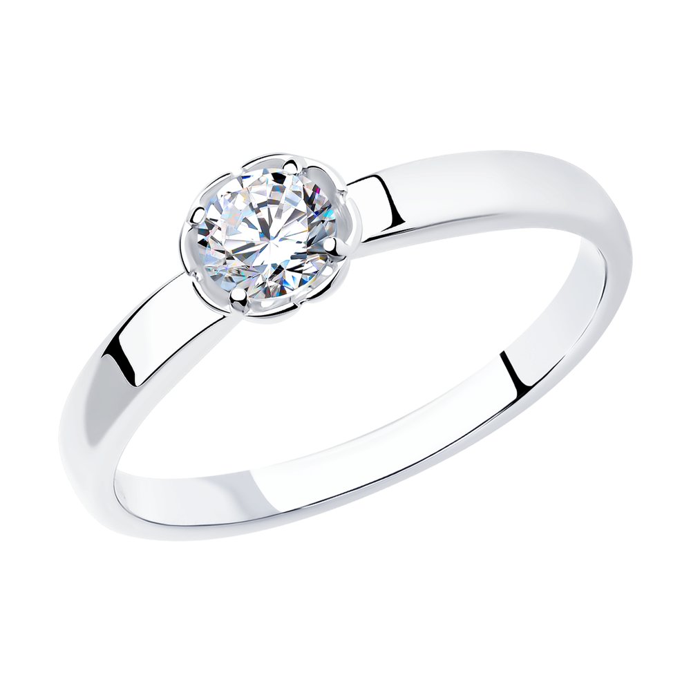 Серебро 925 Кольцо Р.15.5 Вес 1.50 SOKOLOV