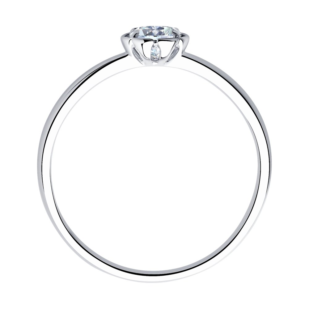 Серебро 925 Кольцо Р.15.5 Вес 1.50 SOKOLOV