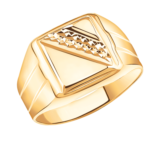 Золотая печатка 585 пробы