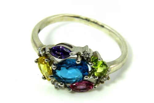 Серебро 925 Кольцо Р.17 Вес 1.89 Катрин