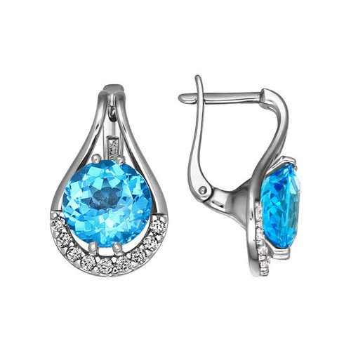 Золото 585 Серьги Вес 7.14 SOKOLOV