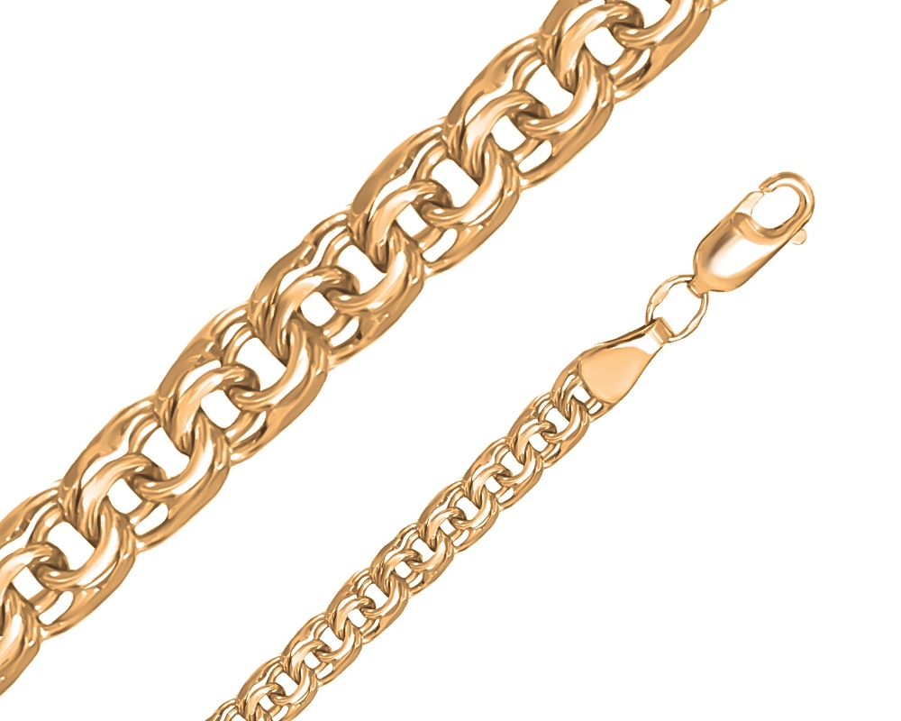 Золото 585 Браслет Р.19 Вес 2.60 Красносельский ювелир