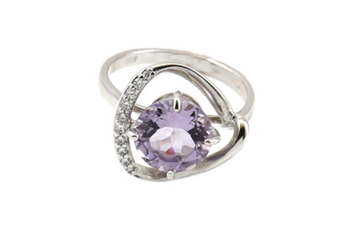 Серебро 925 Кольцо Р.17 Вес 3.04 Diamant