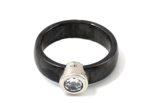 Серебро 925 Кольцо Р.19 Вес 1.01 Атолл