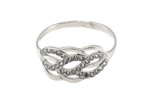 Серебро 925 Кольцо Р.18.5 Вес 1.31 Атолл