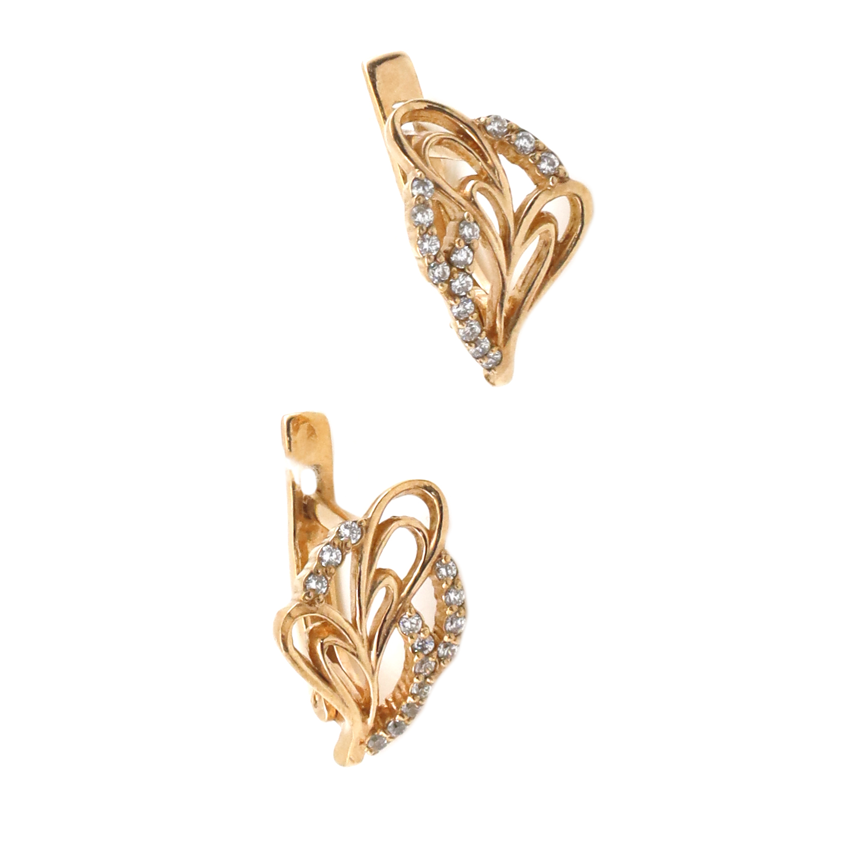 Серебро 925 Серьги Вес 2.91 ЮК Славнов