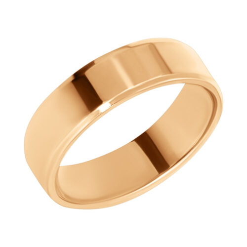 Золото 585 Кольцо обручальное Р.19.5 Вес 2.89 КрымскиЙ ювелирный завод