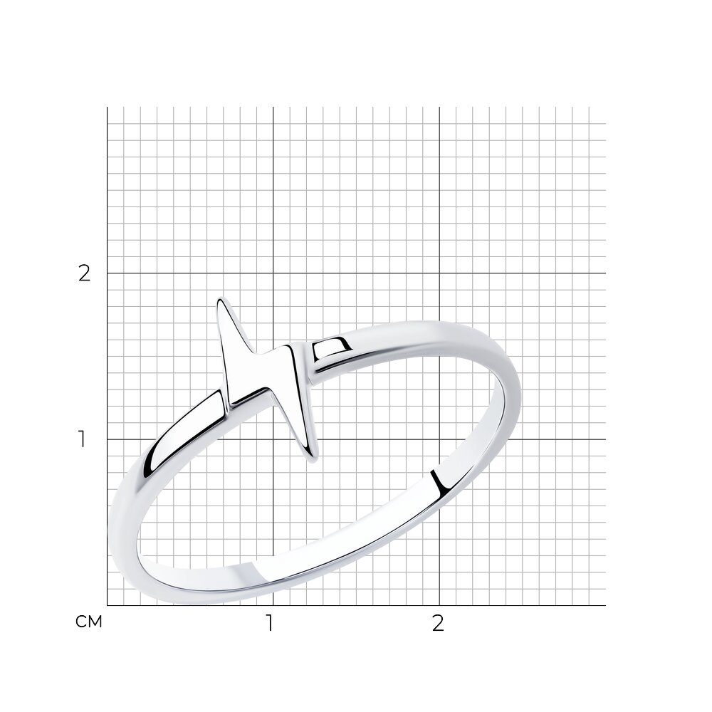 Серебро 925 Кольцо Р.17 Вес 1.04 SOKOLOV