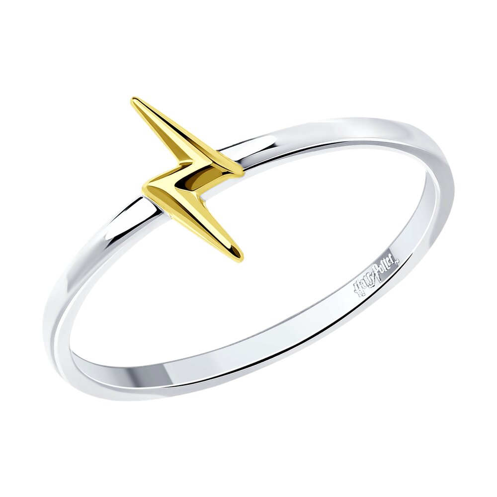 Серебро 925 Кольцо Р.19 Вес 1.11 SOKOLOV