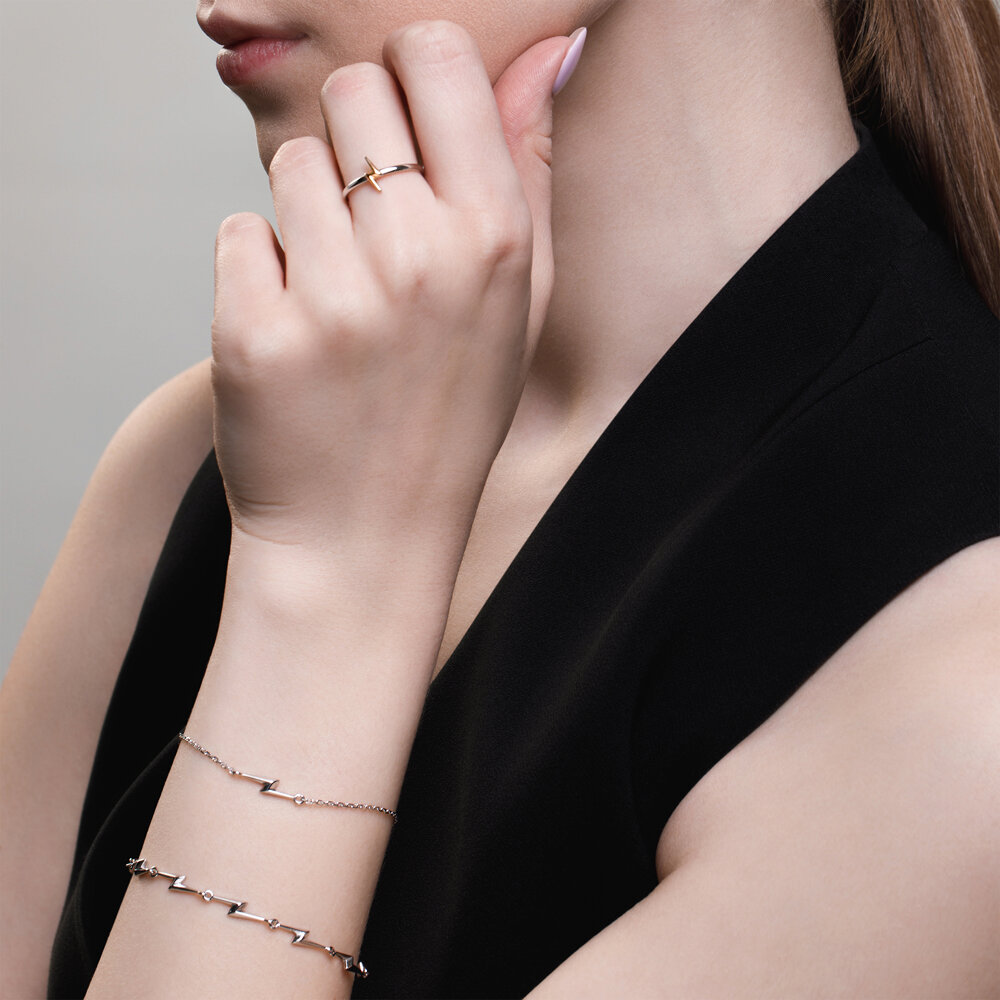 Серебро 925 Кольцо Р.19 Вес 1.11 SOKOLOV