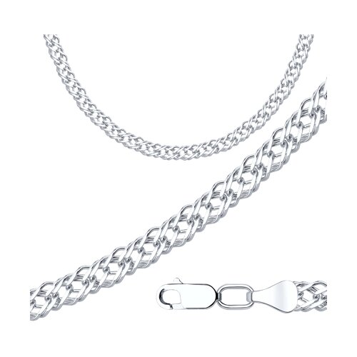 Серебро 925 Цепь Р.50 Вес 19.83 SOKOLOV