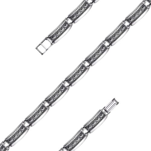 Серебро 925 Браслет Р.20 Вес 12.20 Красная Пресня