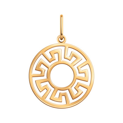 Золотая подвеска 585 пробы