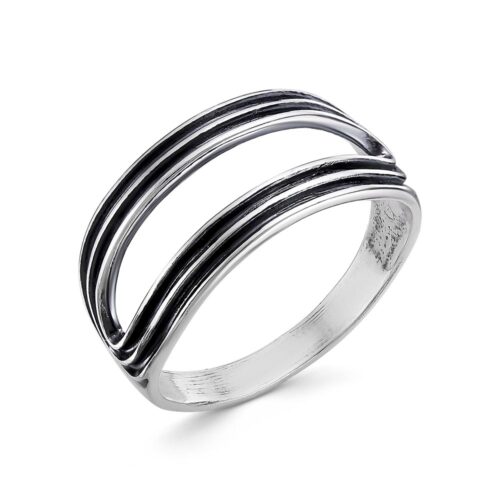 Серебро 925 Кольцо Р.18.5 Вес 3.50 Красная Пресня