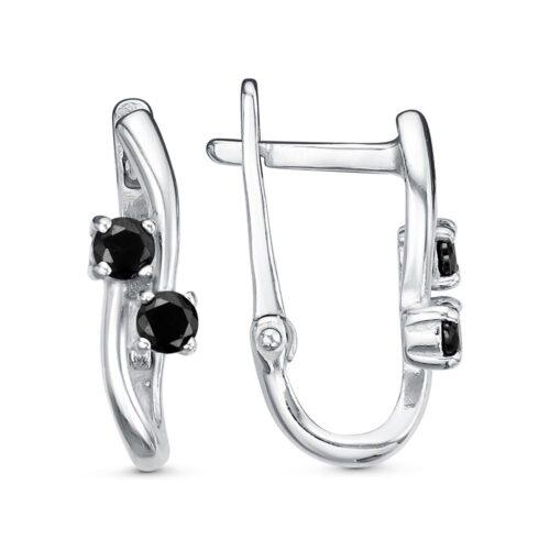 Серебро 925 Серьги Вес 2.50 Красная Пресня