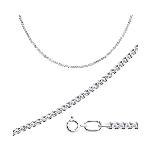 Серебряная цепь 925 пробы