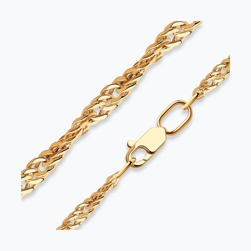 Золотая цепь 585 пробы