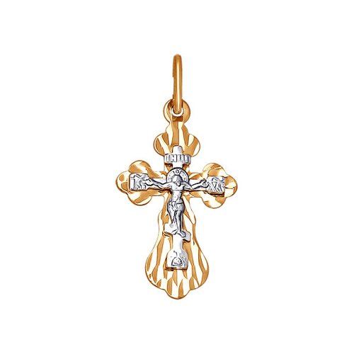 Золотой крест 585 пробы