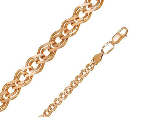 Золотая цепь 585 пробы