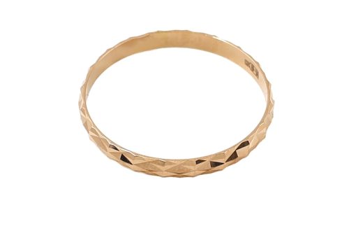 Золотое обручальное кольцо 585 пробы