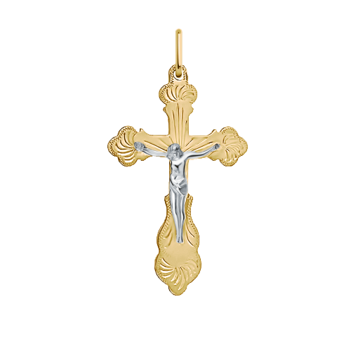 Золотой крест 585 пробы