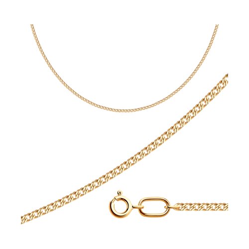 Серебряная цепь 925 пробы