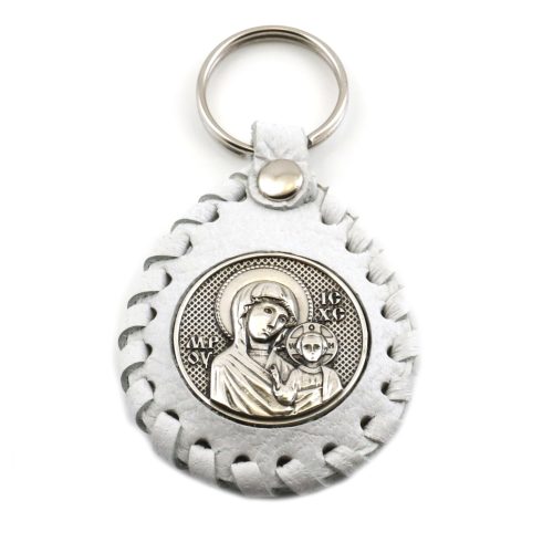 Брелок с Казанской Божьей Матерью