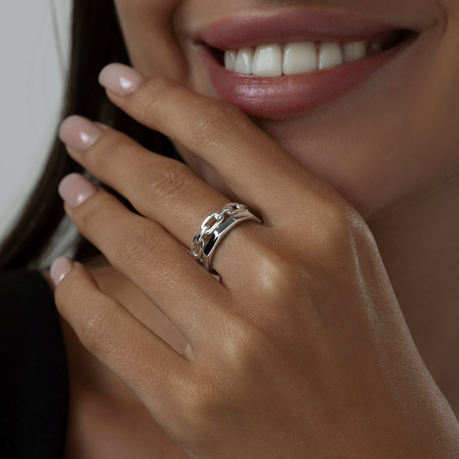 Серебряное кольцо 925 пробы
