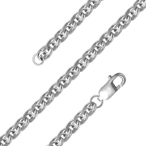 Серебряная цепь 925 пробы