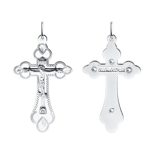 Серебряный крест 925 пробы