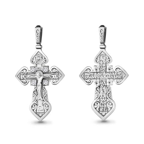 Серебряный крест 925 пробы