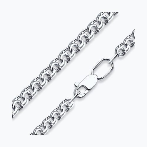 Серебряная цепь 925 пробы