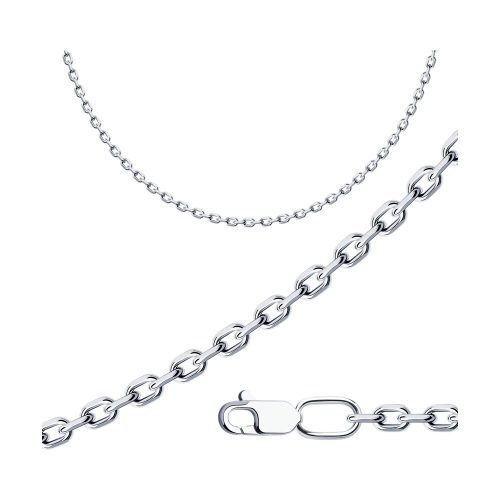 Серебряная цепь 925 пробы