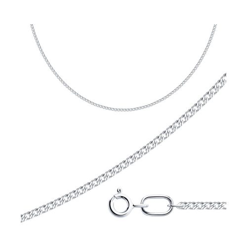 Серебряная цепь 925 пробы