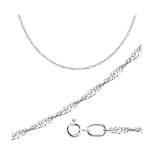 Серебряная цепь 925 пробы