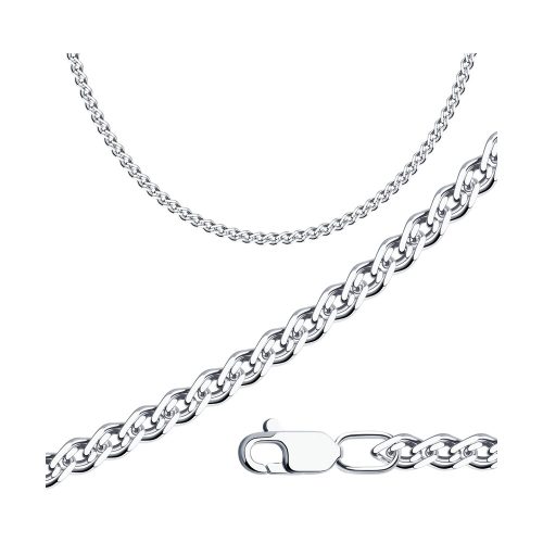 Серебряная цепь 925 пробы