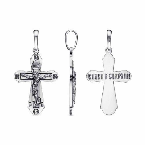 Серебряный крест 925 пробы