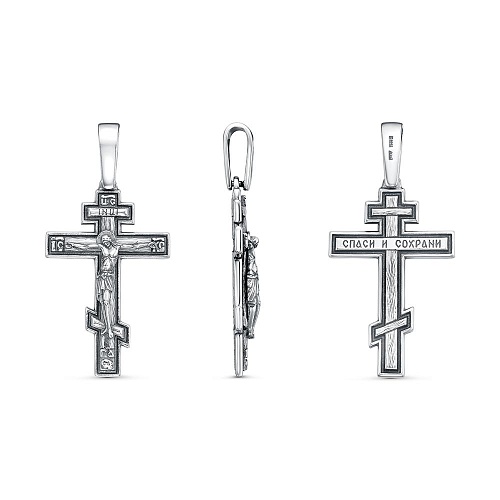 Серебряный крест 925 пробы