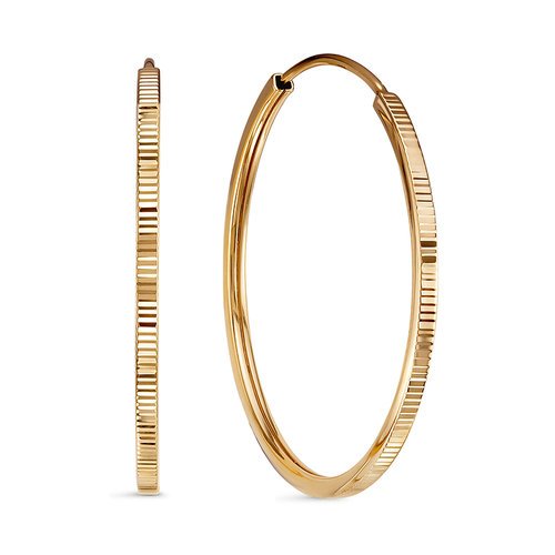 Золотые серьги 585 пробы